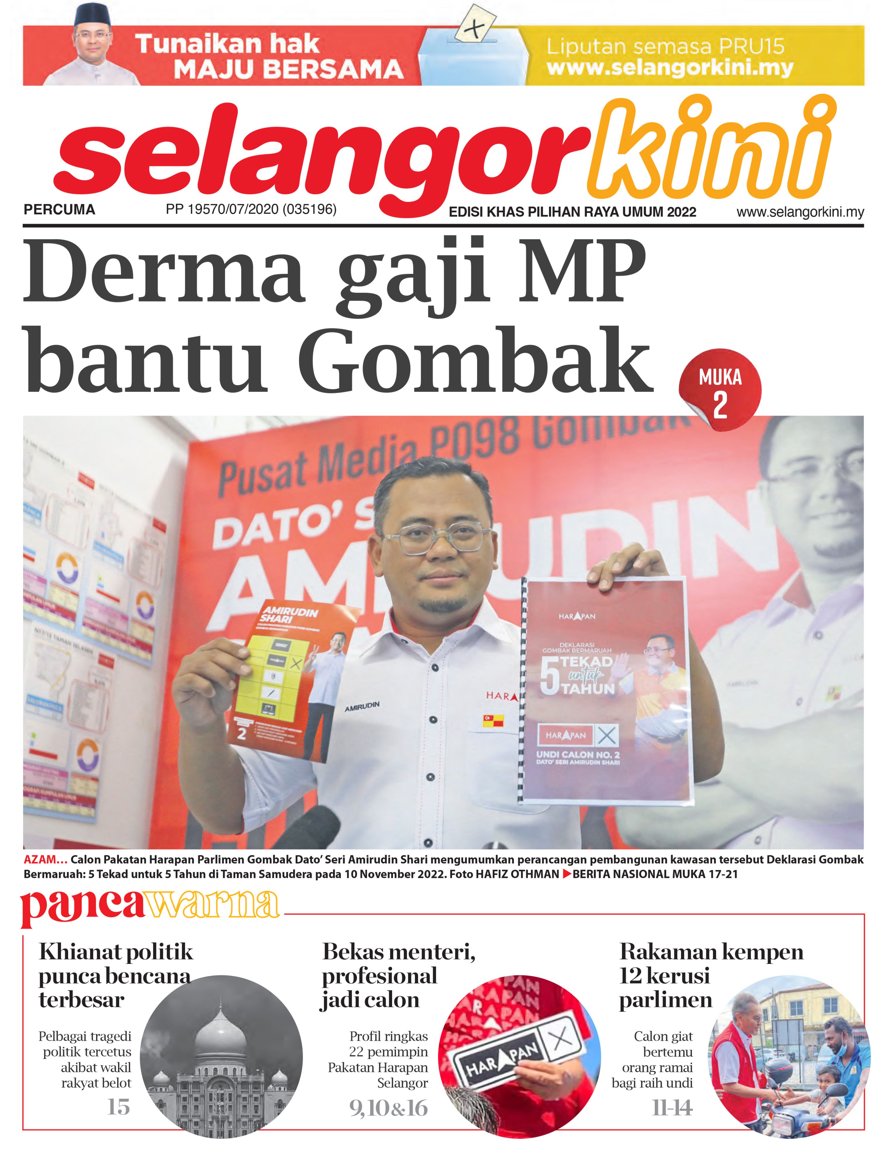 Selangorkini Edisi Khas PRU15