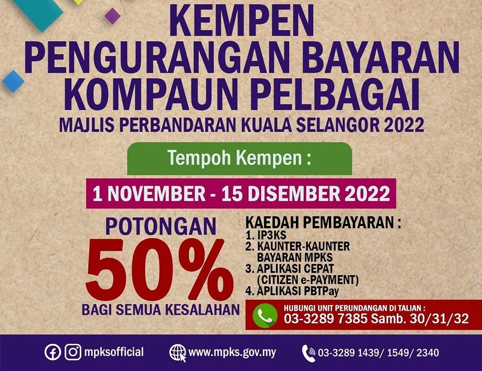 MPKS offers 50 pct discount for all compounds