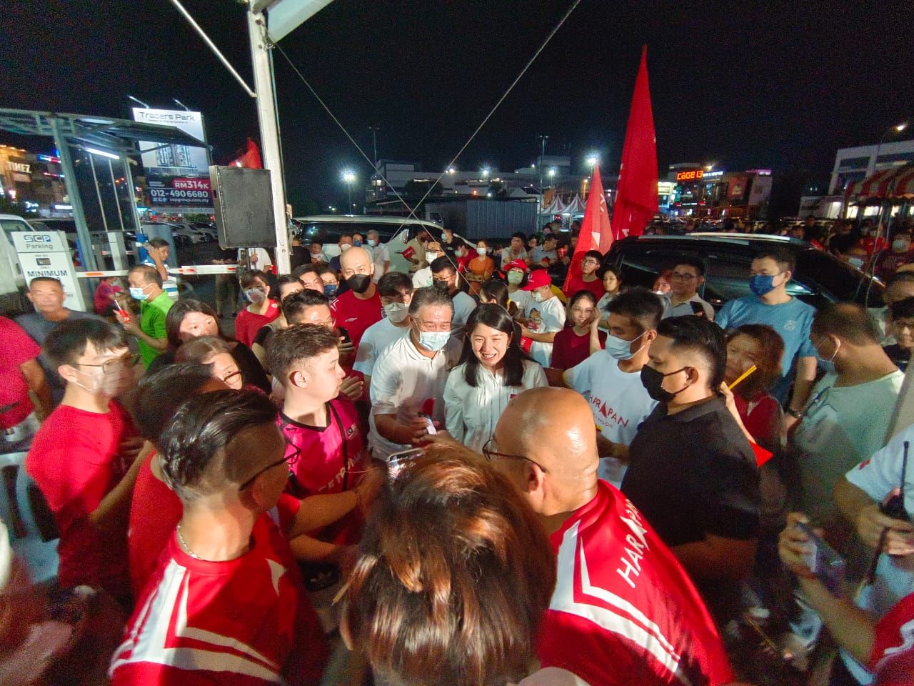 希盟蒲种万宜选前之夜热爆   逾千支持者冀改朝换代