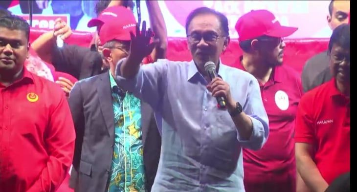 安华鼓励青年问政 拒盗贼管理国家