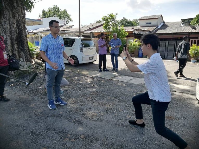 李健聪善用数码便利 与年轻选民拉近距离