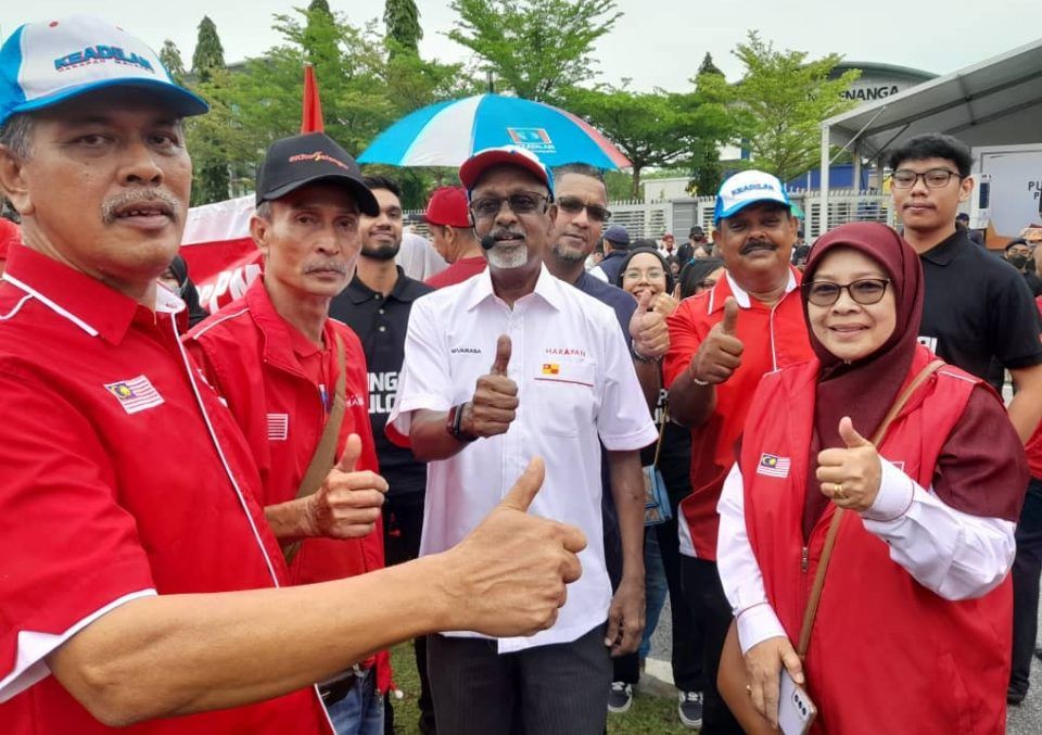 西华拉沙现身双溪毛糯   为希盟候选人助阵