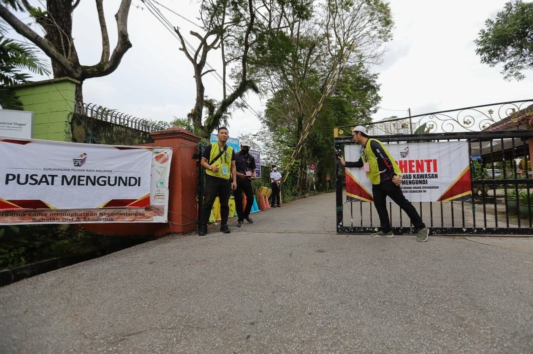 LANGSUNG: 70 peratus mengundi tentukan masa depan negara setakat 4 petang