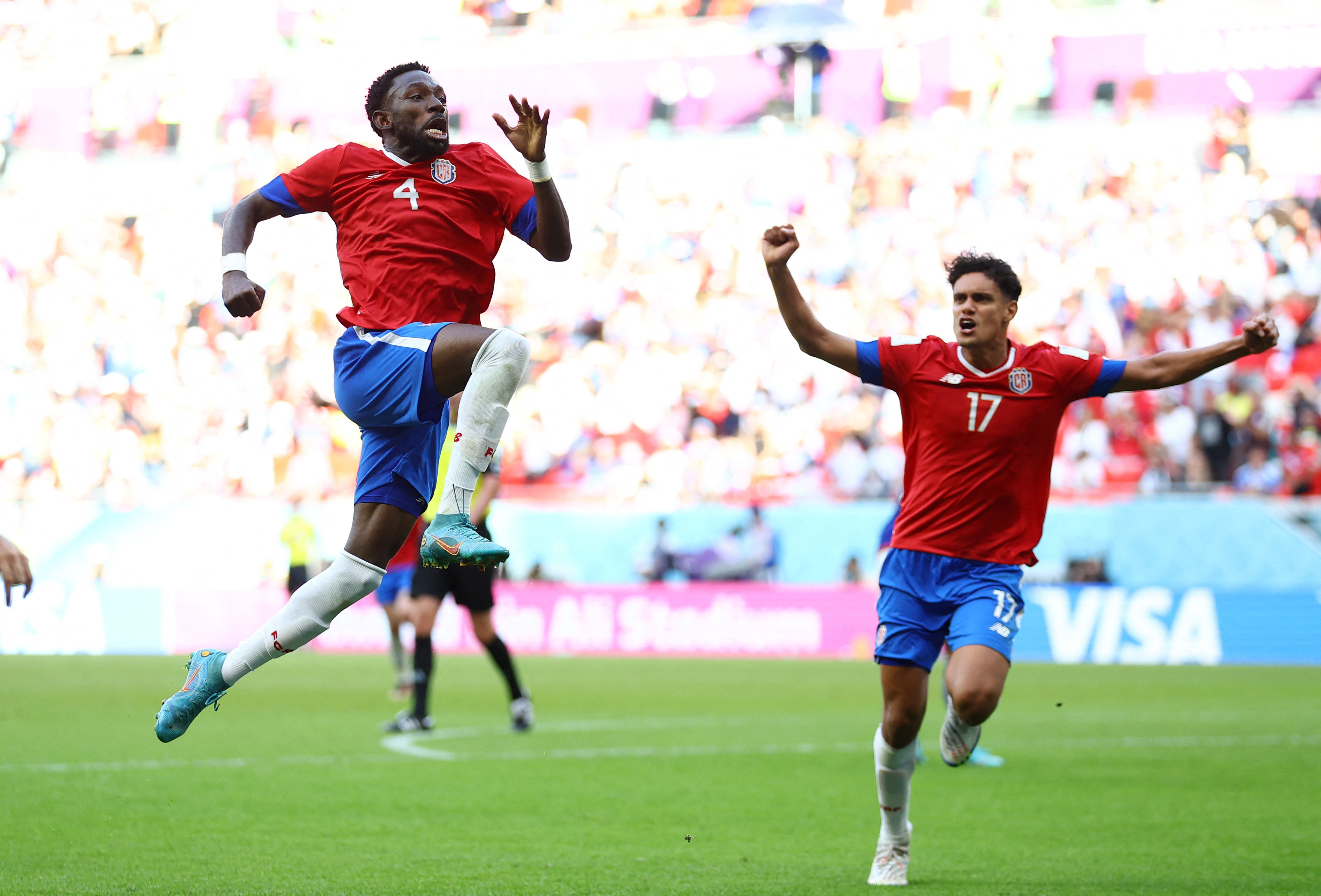 Soccer: Costa Rica stun Japan with late Fuller winner