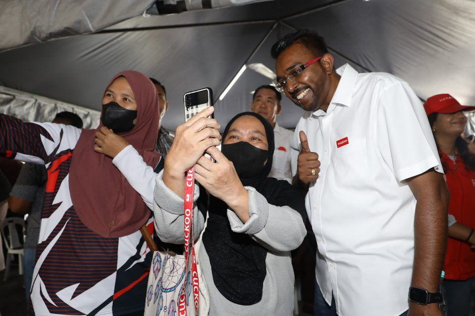 马尼瓦南向瓜冷选民保证 选希盟不后悔!