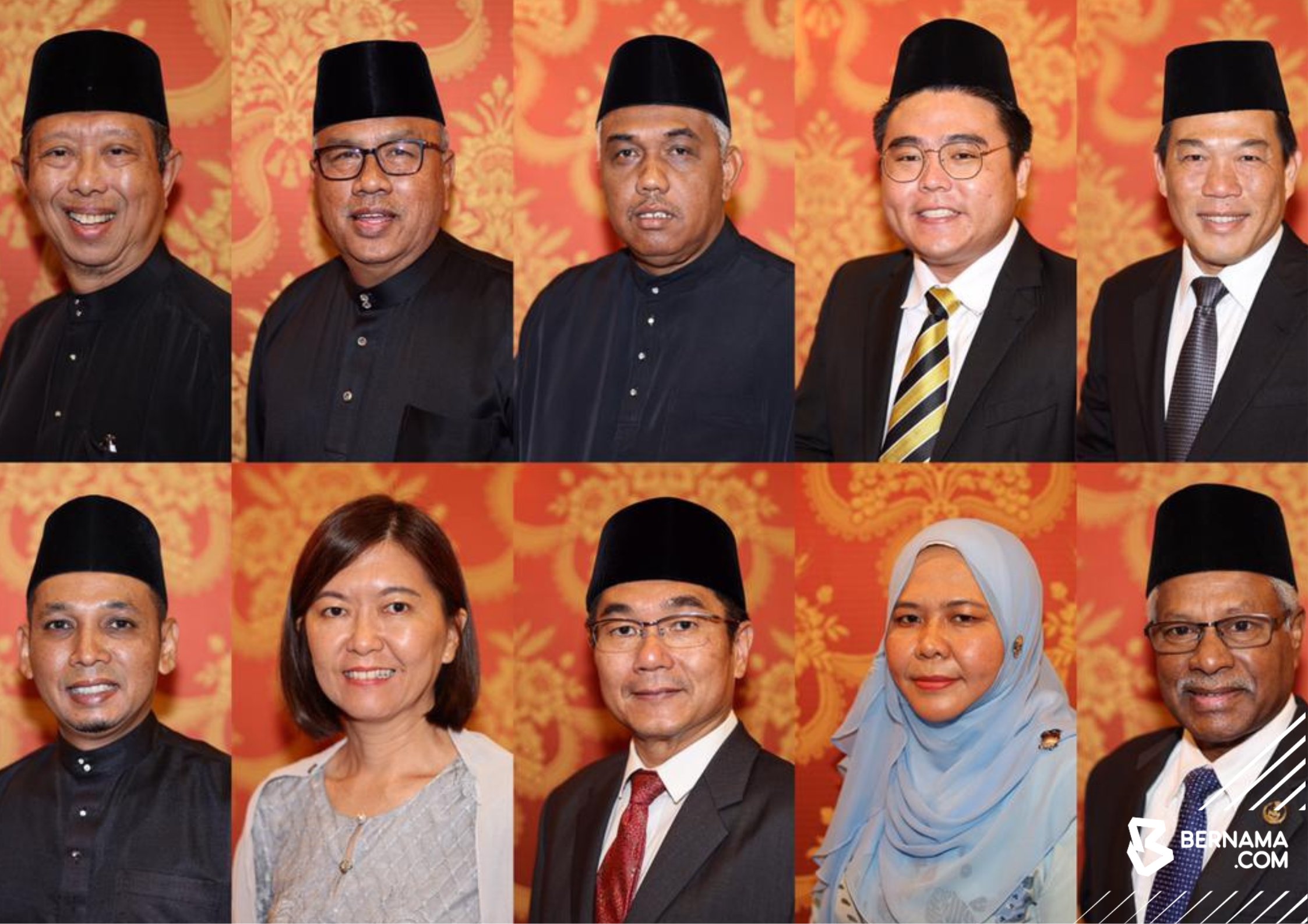 10 Perak assemblymen sworn in as state executive council members