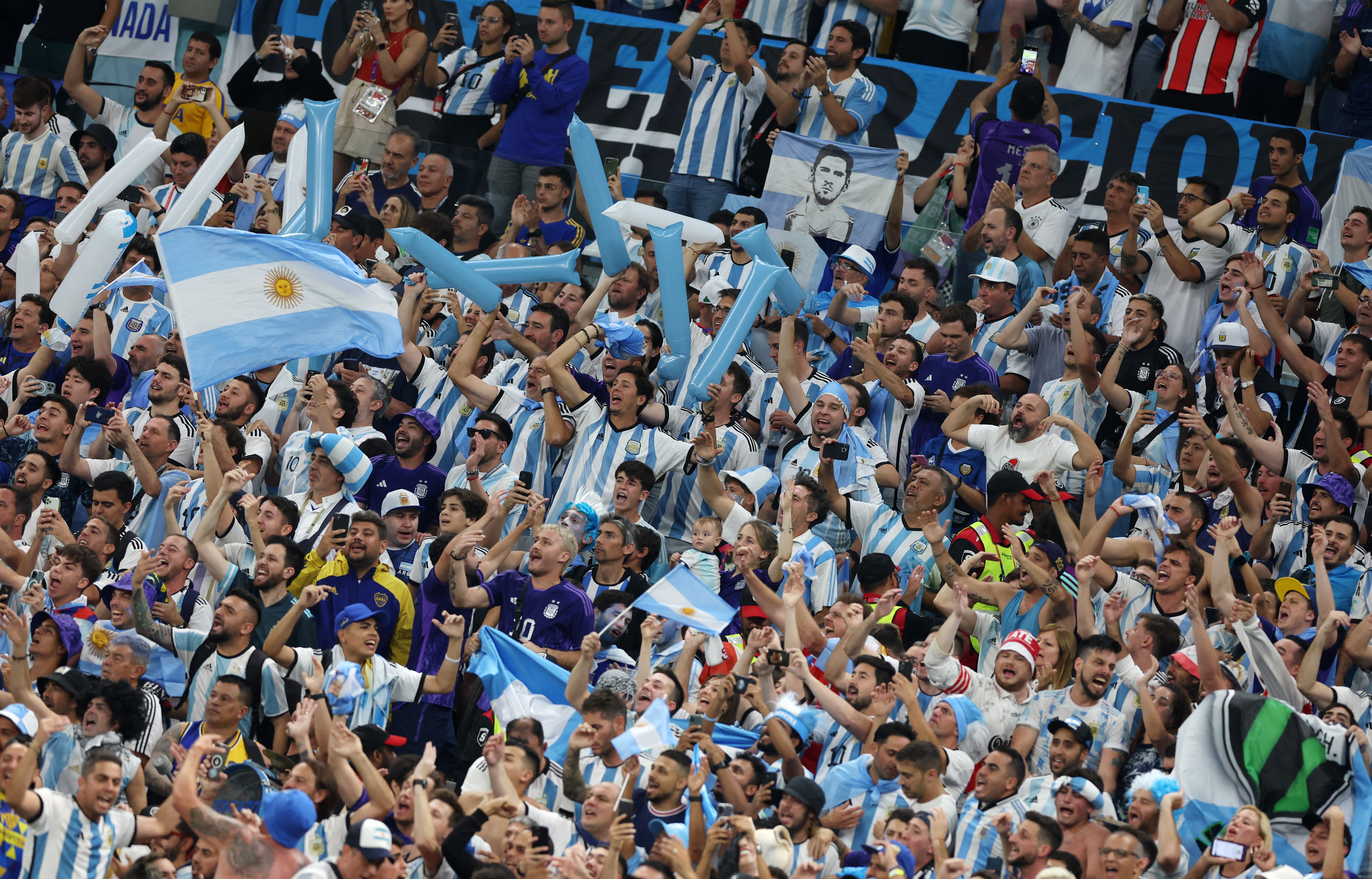 Soccer: Argentina and Mexico fans' rivalry rocks Qatar