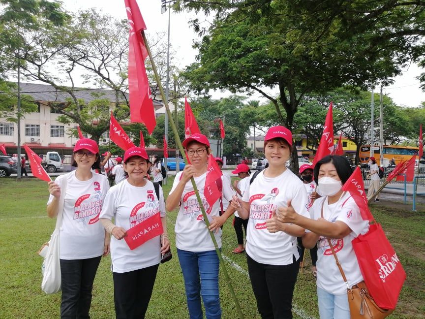 希盟支持者促首投族积极投票 捍卫国家和下一代利益