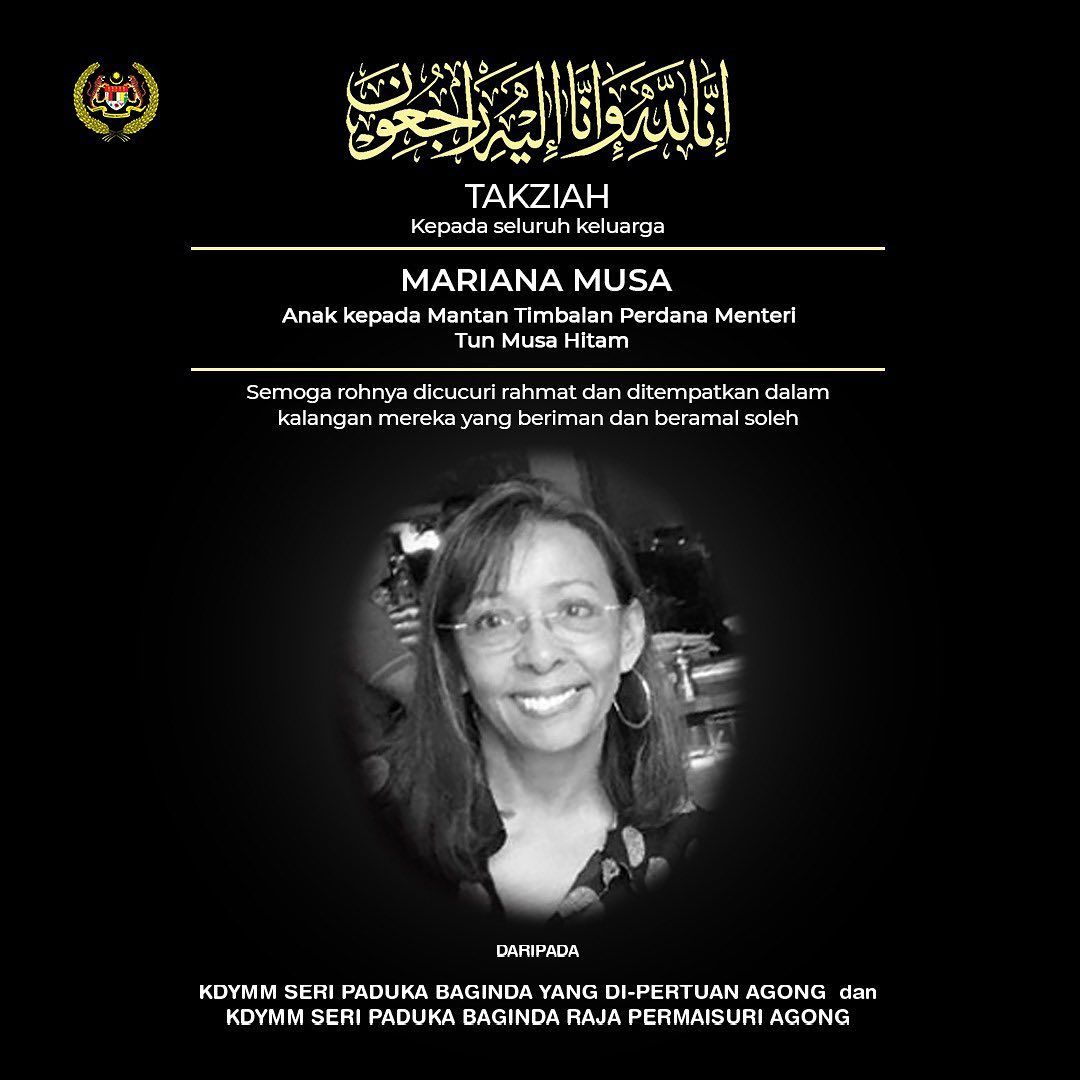 King, Queen extend condolences to Musa Hitam and family