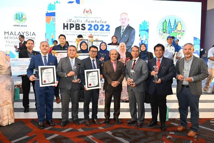 MPS rangkul tempat pertama anugerah Bandar Mampan Terbaik 2022