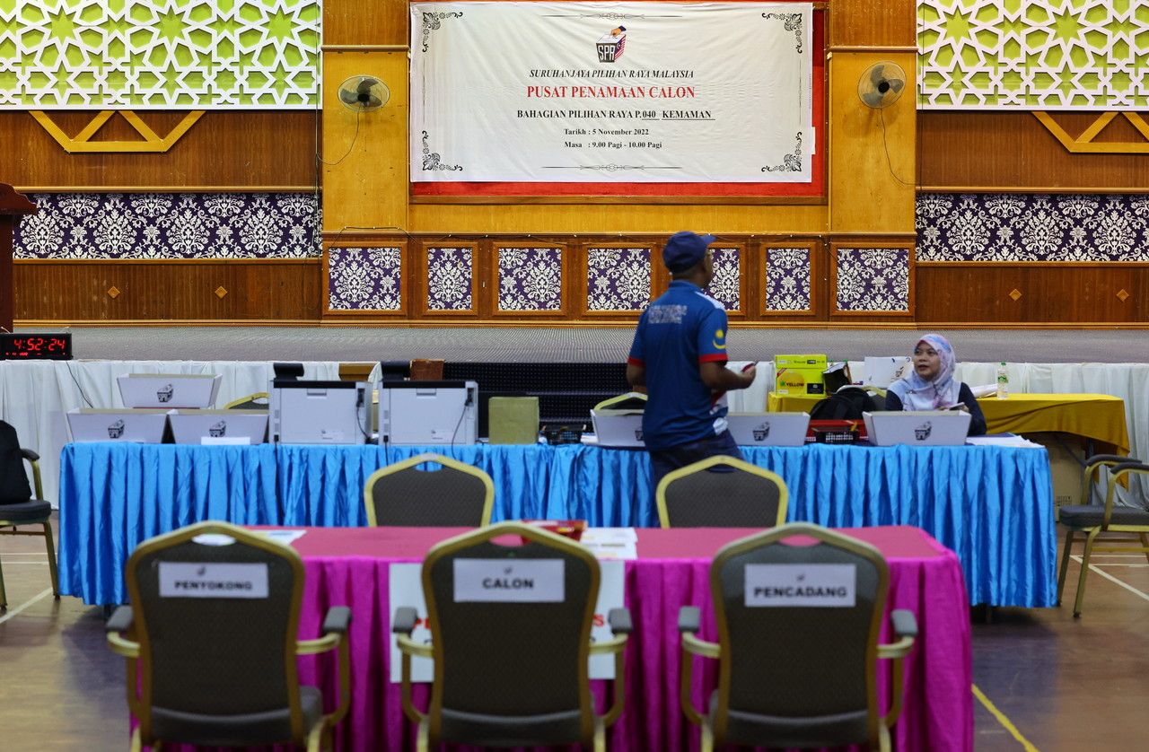 全国大选明正式开跑 KL警方圈定需严加监督焦点区和水灾热点