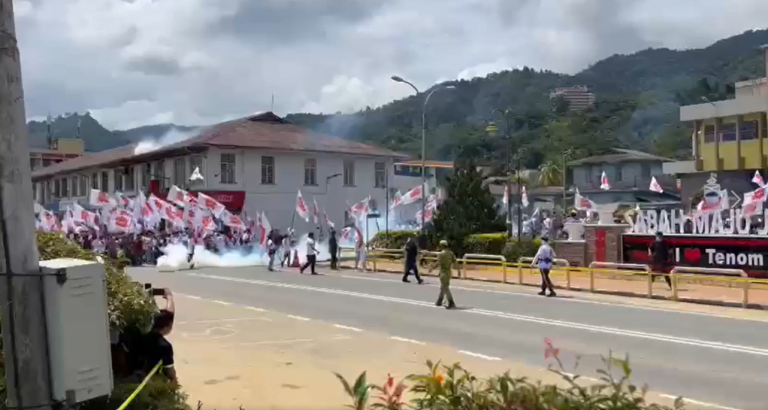 警方证实沙巴丹南市提名站暴动