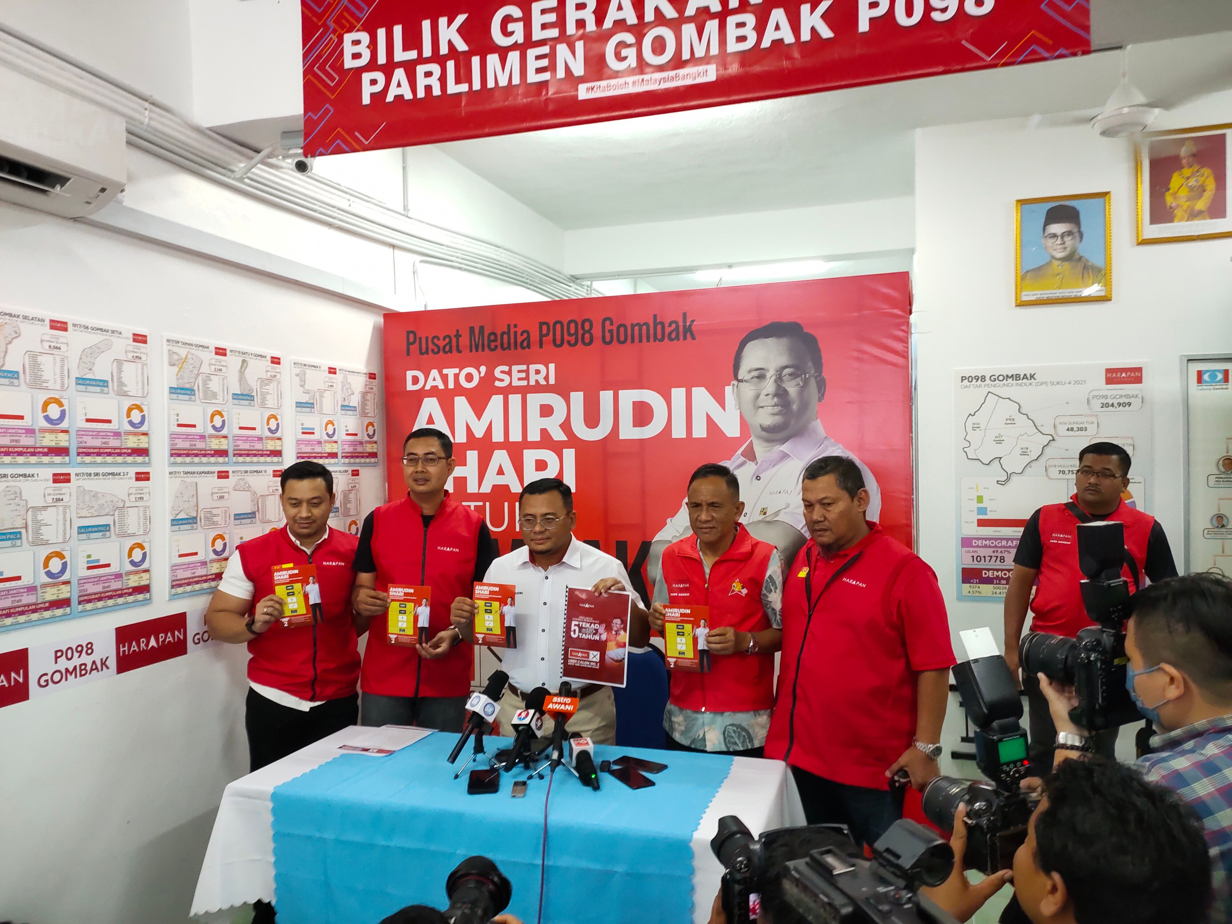 அடுத்த 5 ஆண்டுகளுக்கு 5 தீர்மானங்கள் - அமிருடின் ஷாரி