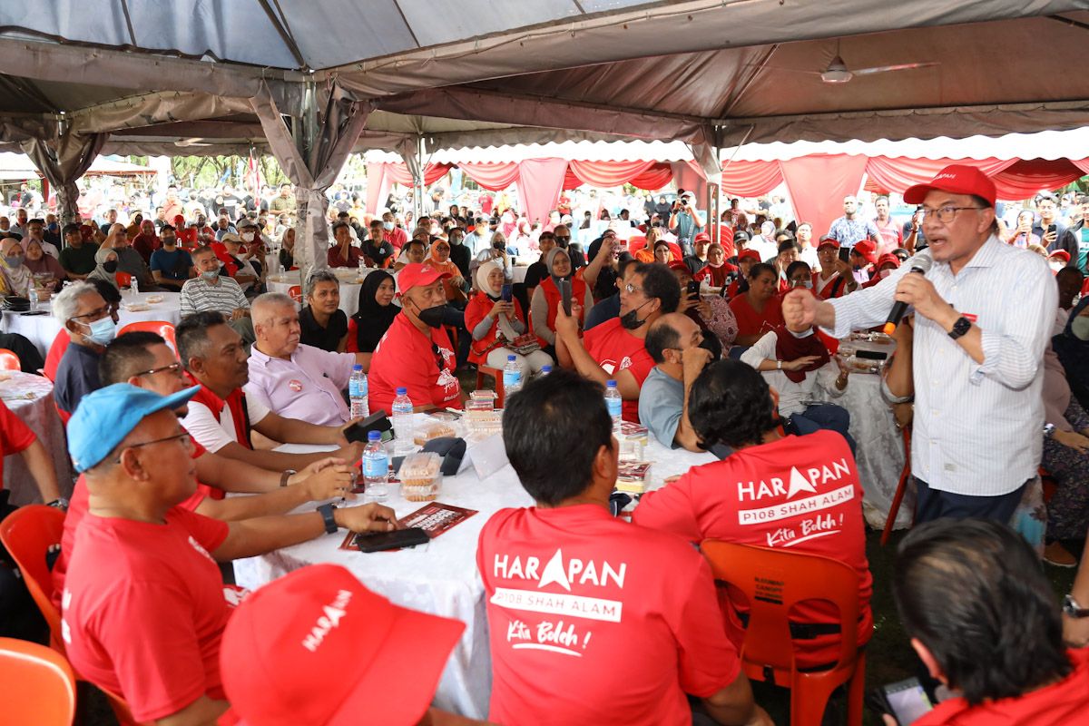 安华吁莎阿南选民支持希盟救国 拒绝叛徒为领袖