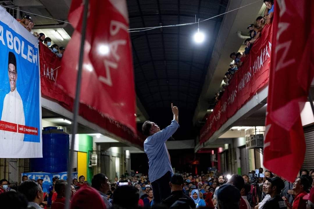 承诺若希盟执政布城 安华：解决大马协议课题