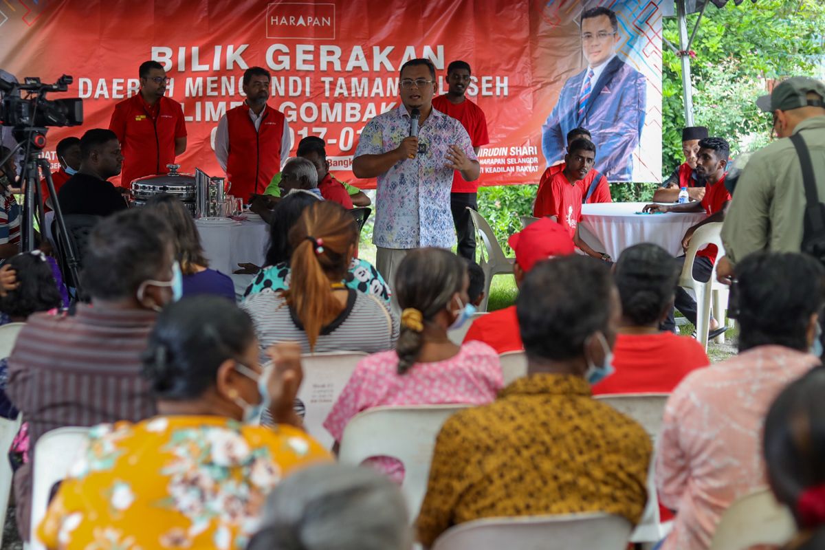 அமிருடின் தனது அனுபவத்தை பயன்படுத்தி கோம்பாக்கில் நிலப்பிரச்சனைக்கு தீர்வு காண்பார்