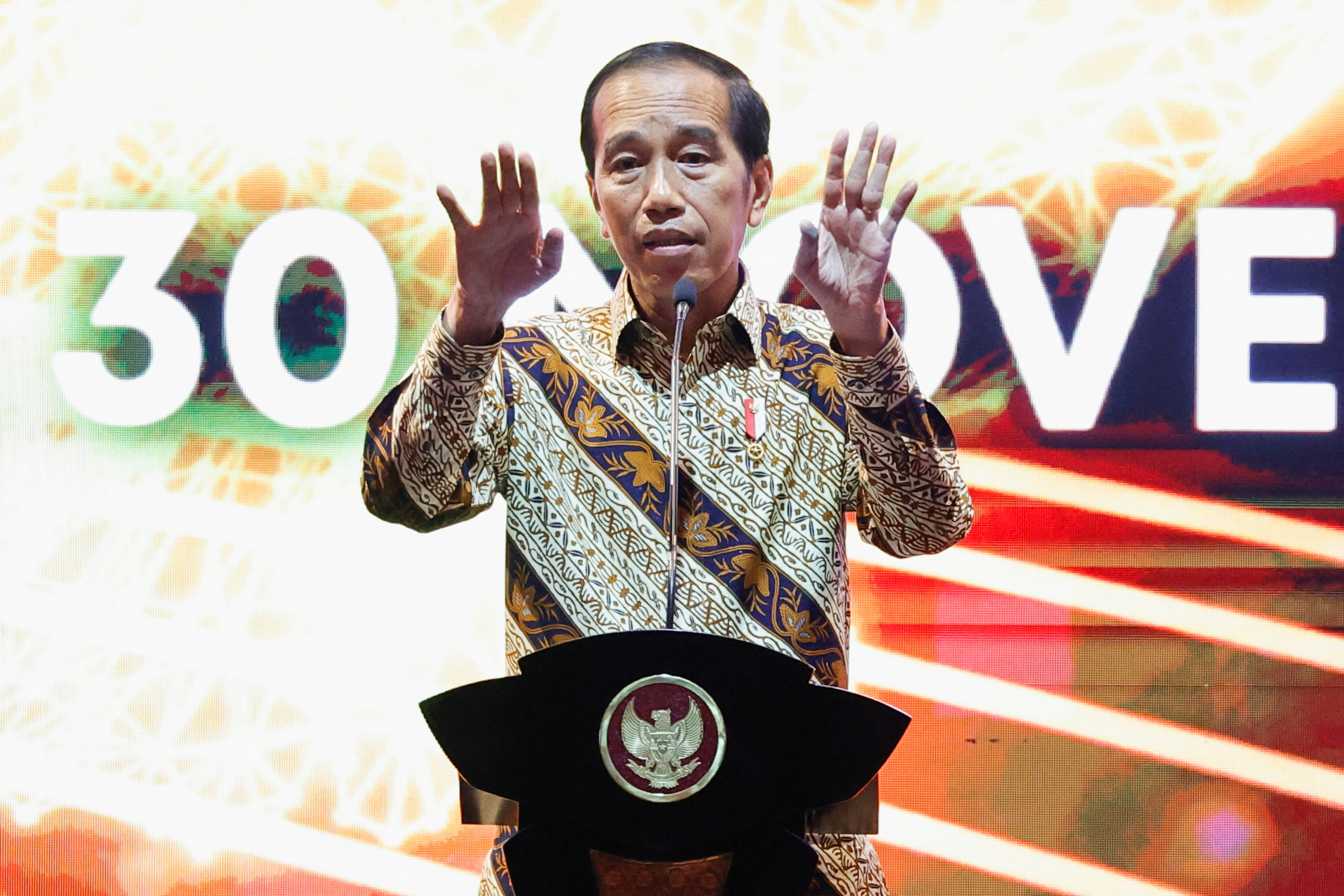 Indonesian president tries out palace in new capital Nusantara