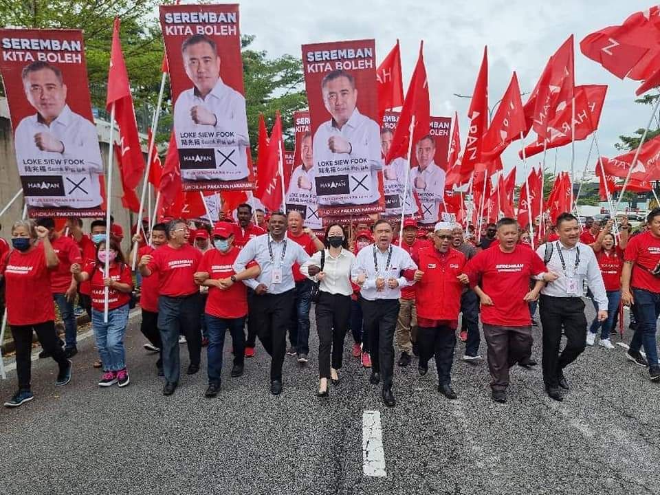 大选提名：火箭与马华提名人数增加    两党领袖31国席硬碰