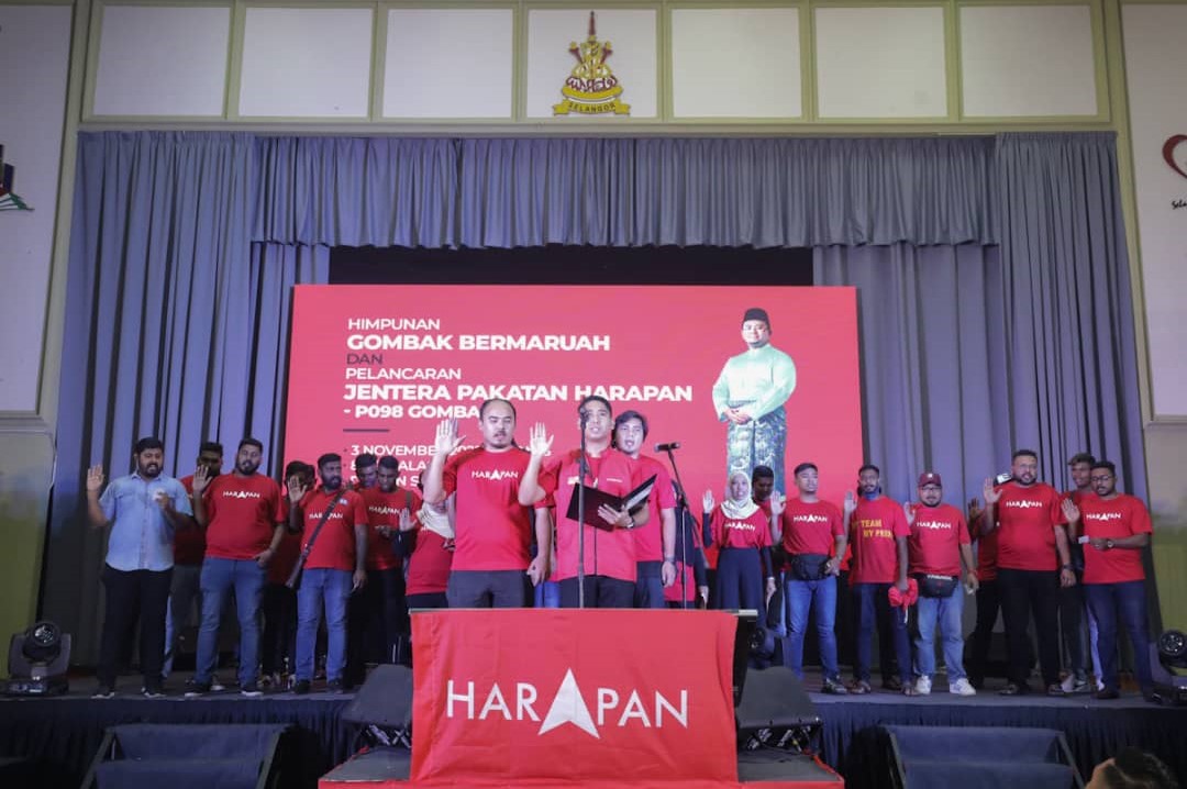 Jentera HARAPAN ikrar gempur kerusi Gombak, tekad singkir pengkhianat