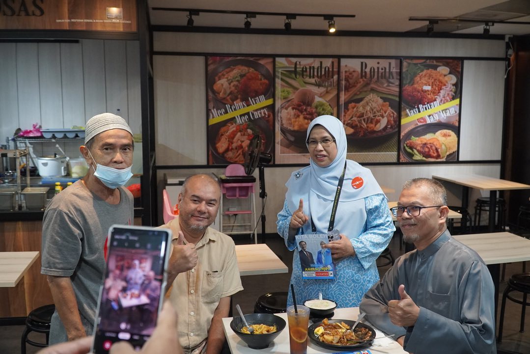 Rodziah terharu diterima warga Ampang, harap sokongan atas kertas undi