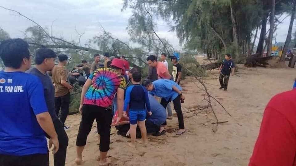 Bayi dihempap pokok ru di Pantai Puteri meninggal dunia