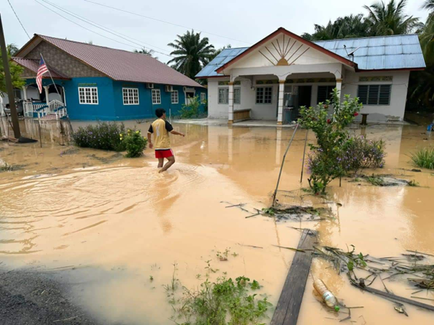 Dua kampung terjejas banjir di Dengkil, 80 rumah terlibat