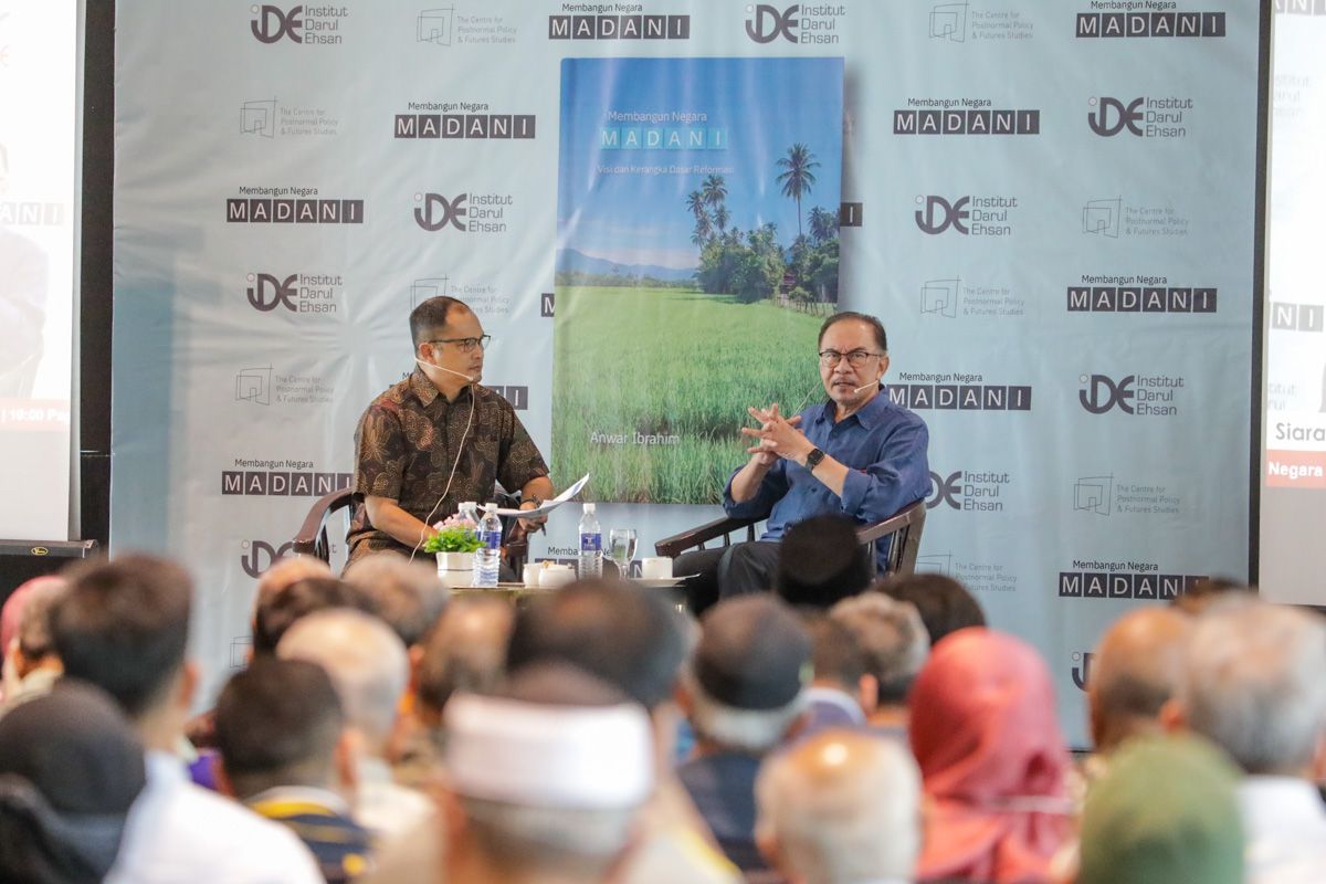 Anwar: Buku Membangun Negara Madani diilham pengalaman politik, dakwah dan bacaan