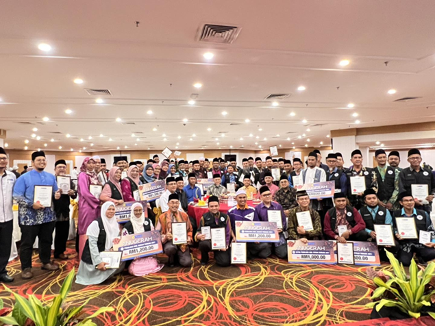 LZS rai 200 ketua, penolong amil