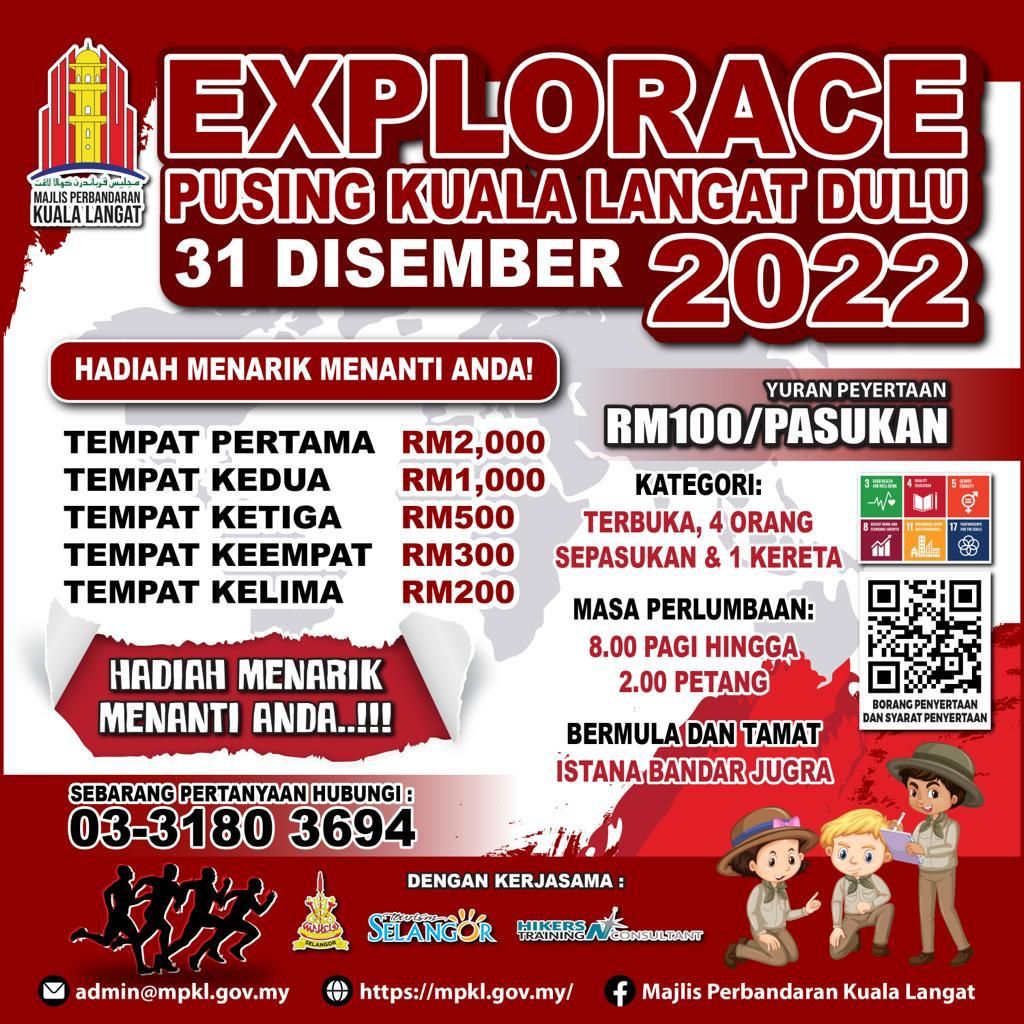 Sertai Explorace Pusing Kuala Langat Dulu, rebut hadiah wang tunai RM2,000