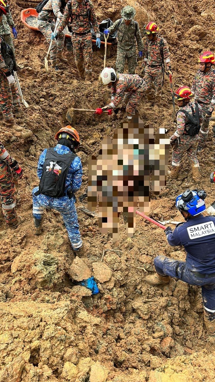 搜救队再寻获4遗体 峇冬加里土崩罹难者增至30人
