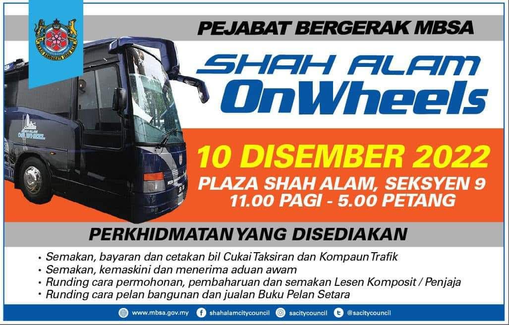 பிளாசா ஷா ஆலமில் நாளை எம்.பி.எஸ்.ஏ.வின் நடமாடும் முகப்பிடச் சேவை