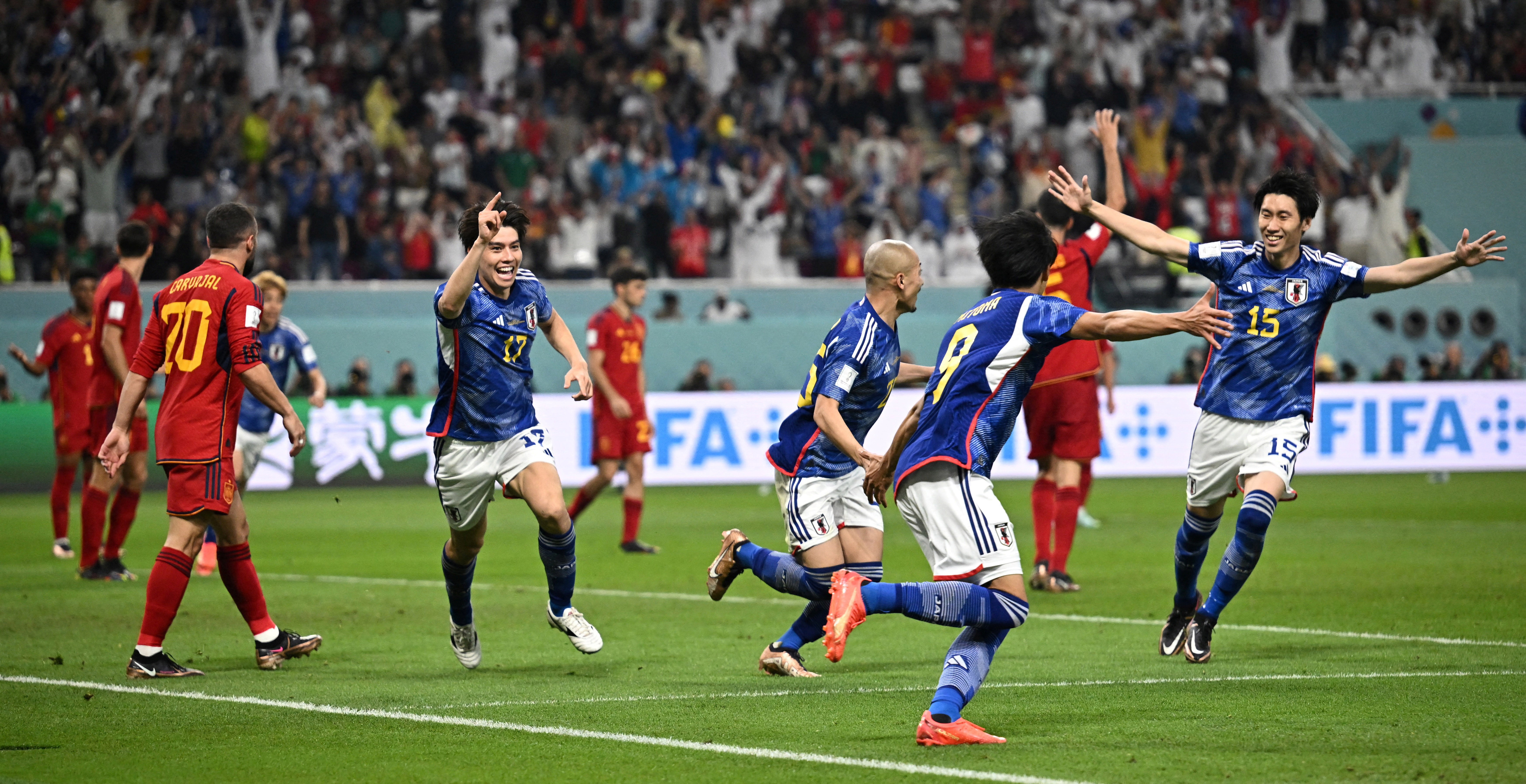 Piala Dunia: Jepun mara pusingan 16 terakhir, Jerman tersingkir