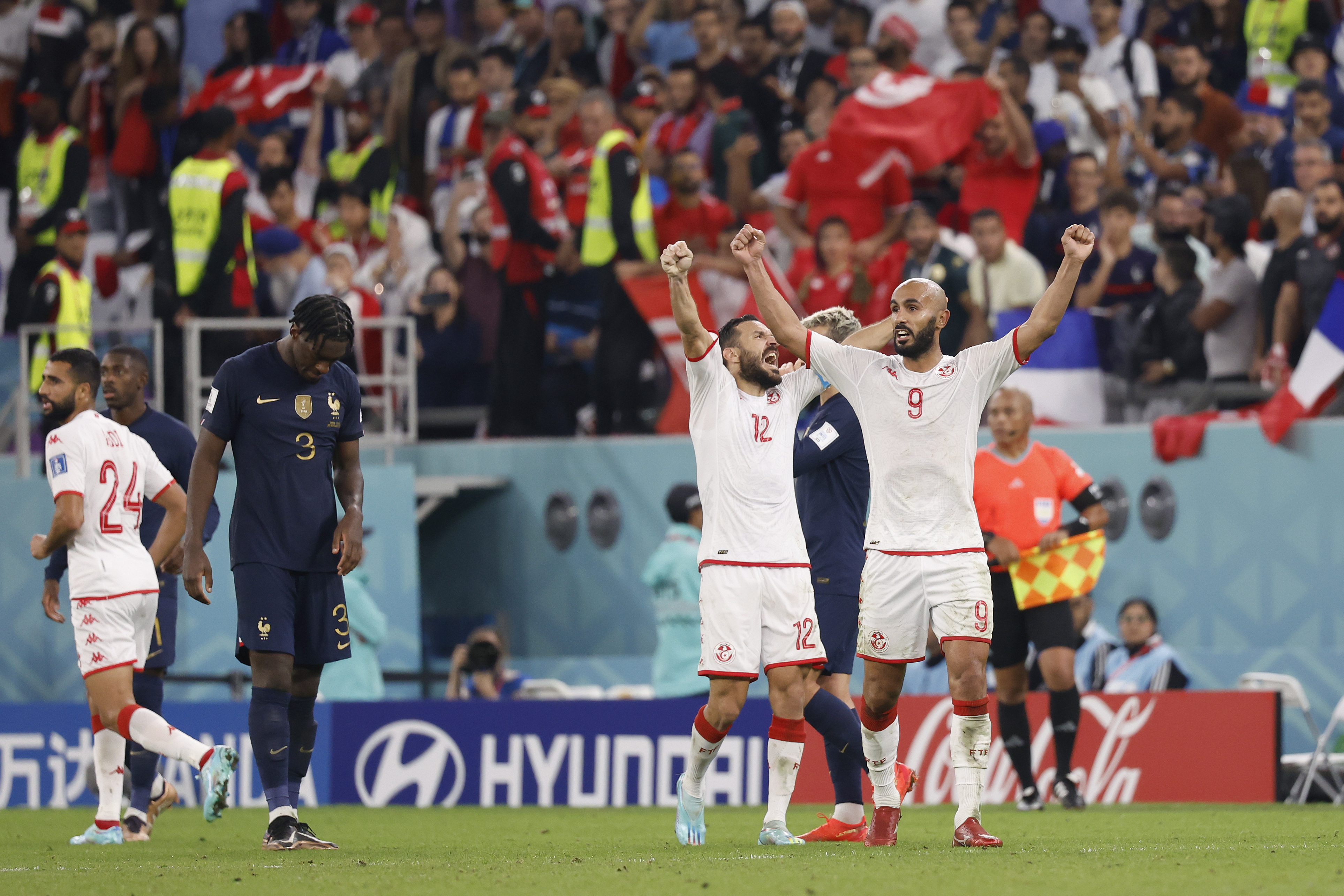 Tunisia fail to advance despite 1-0 win over much-changed France