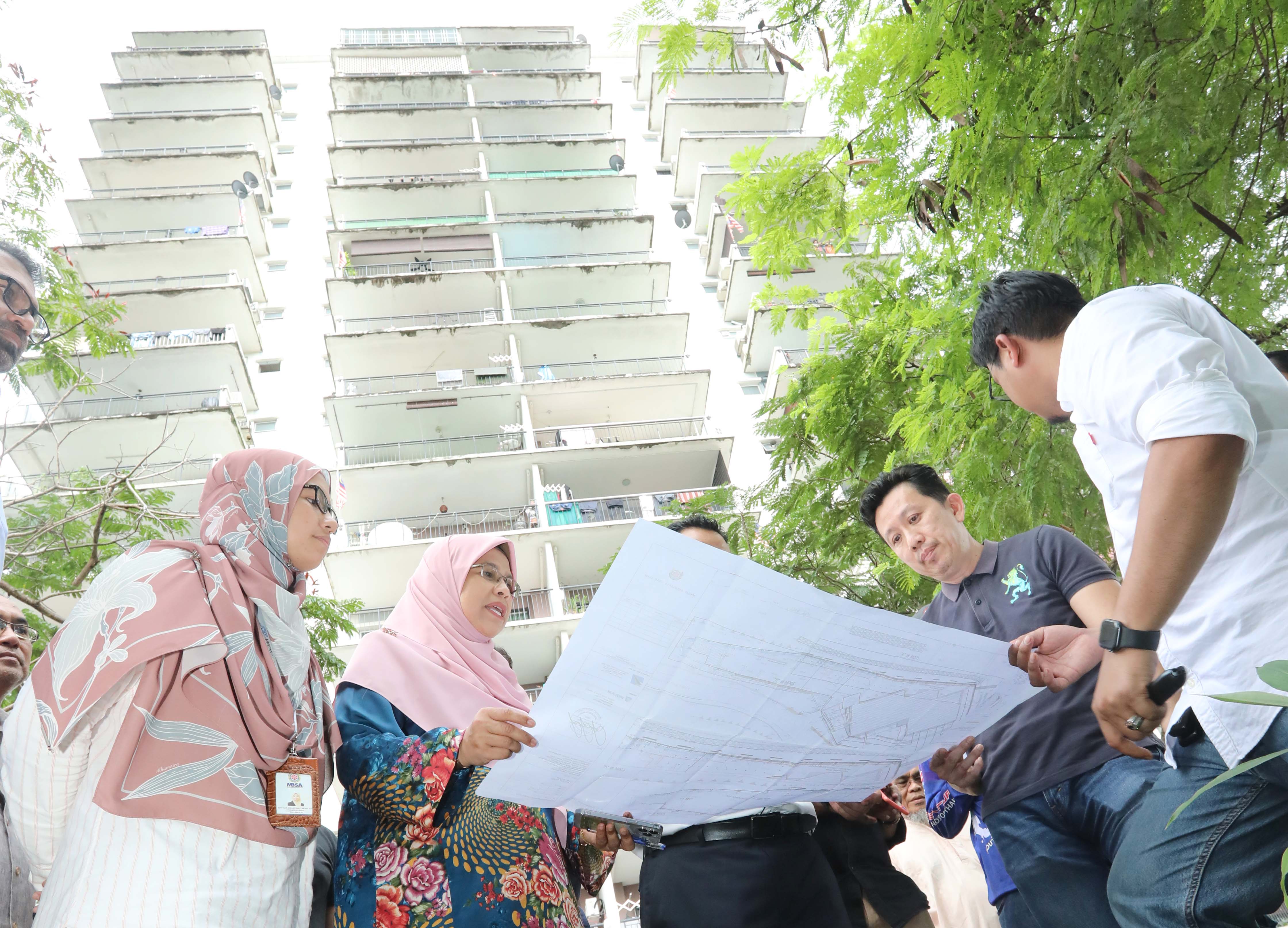 Isu tanah mendap di Pangsapuri Indahria, pemaju digesa tampil atau dikena tindakan