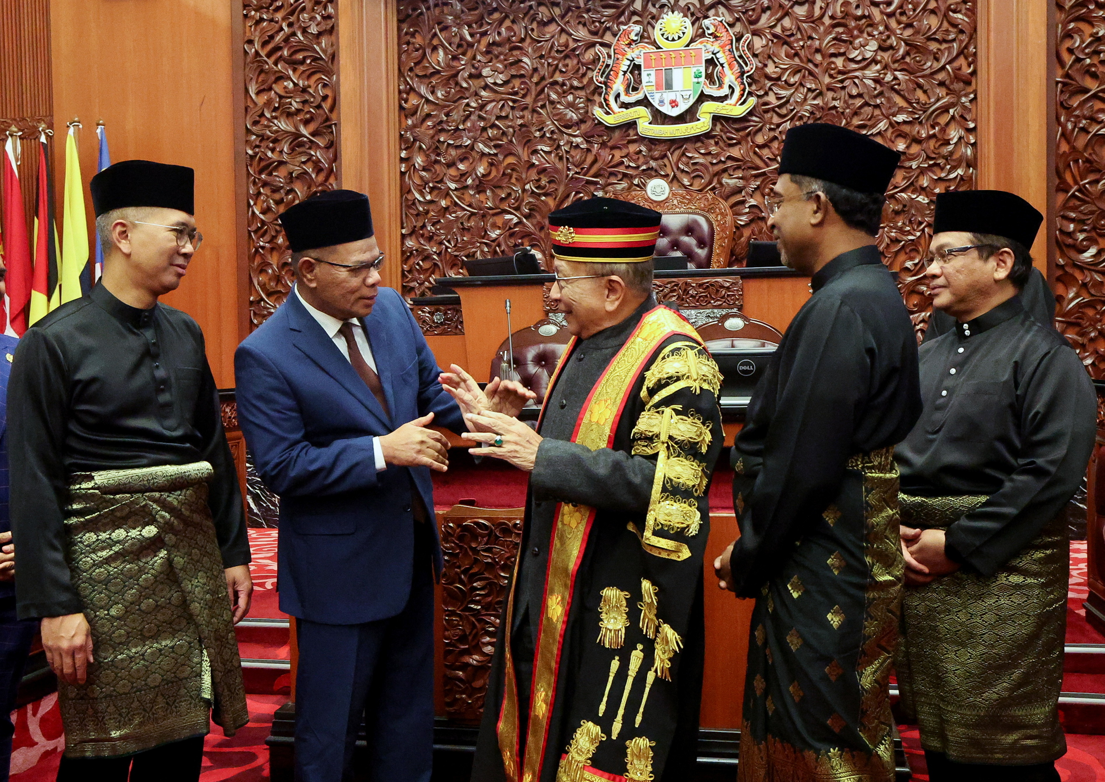 Saifuddin, Zambry, Tengku Zafrul dan Mohd Na'im angkat sumpah senator
