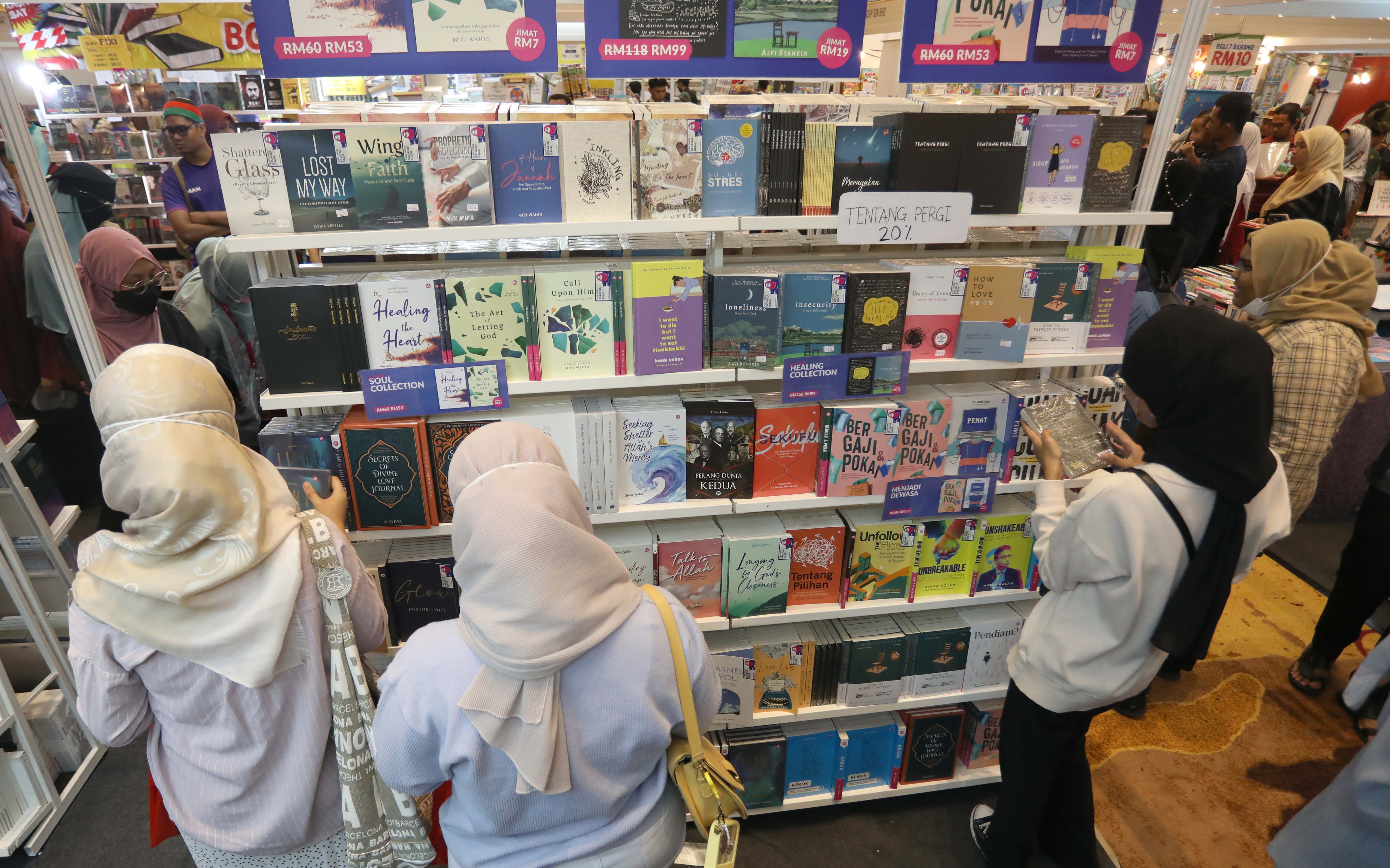 Pesta buku negeri medan semarak kembali naskhah tempatan