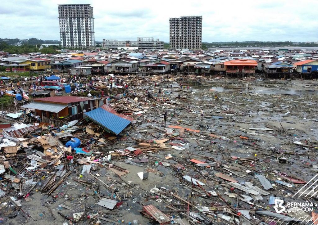 气象局向沙砂纳闽 发出持续豪雨警报