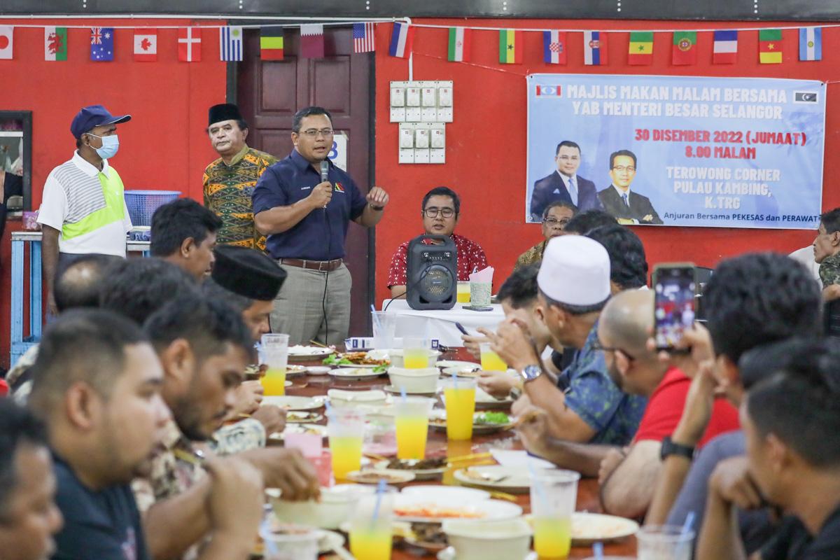 MB makan malam, erat hubungan dengan NGO Terengganu