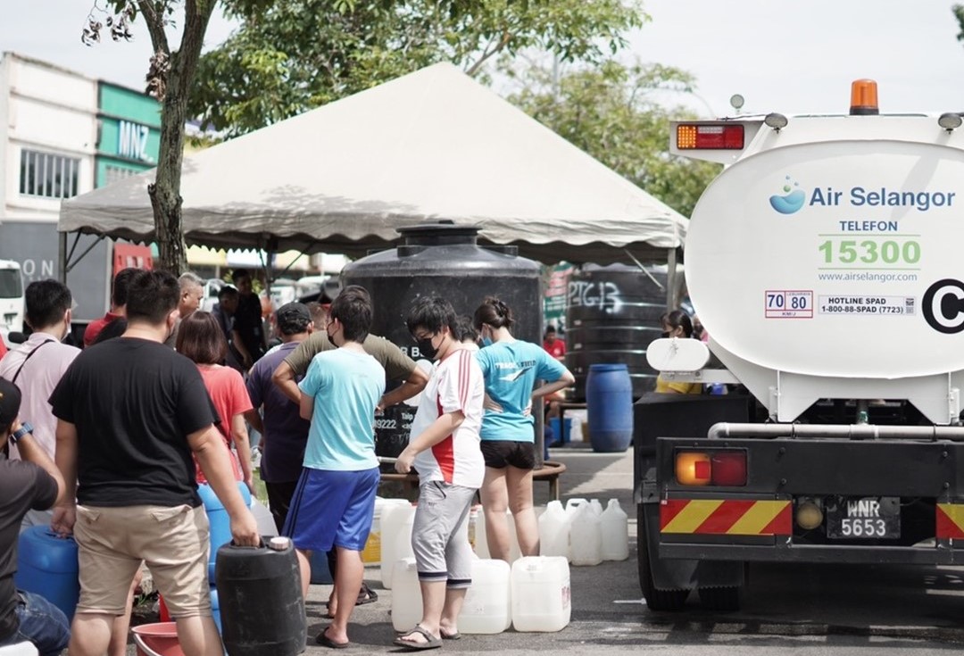 Pemulihan bekalan air capai 57 peratus setakat 3 petang