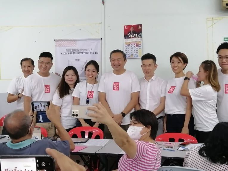 黄思汉鼓励民众立遗嘱 生前分好财务.免后人麻烦