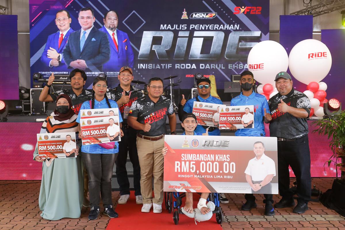 MB: Bela nasib penunggang p-panggilan, 6,500 peserta RiDE terima pelbagai manfaat