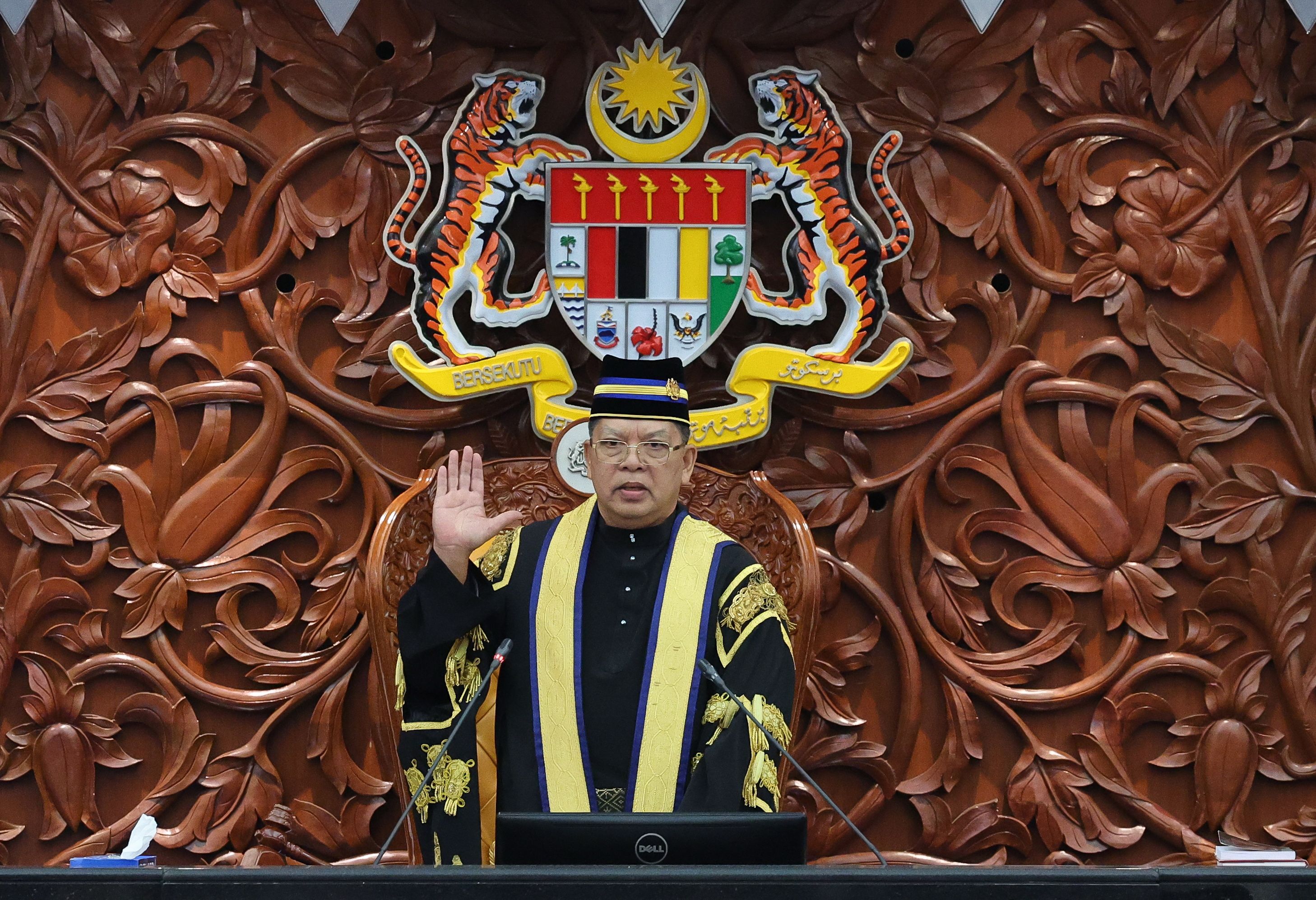 议长：没接获土团党通知   挺首相6人仍是国会议员