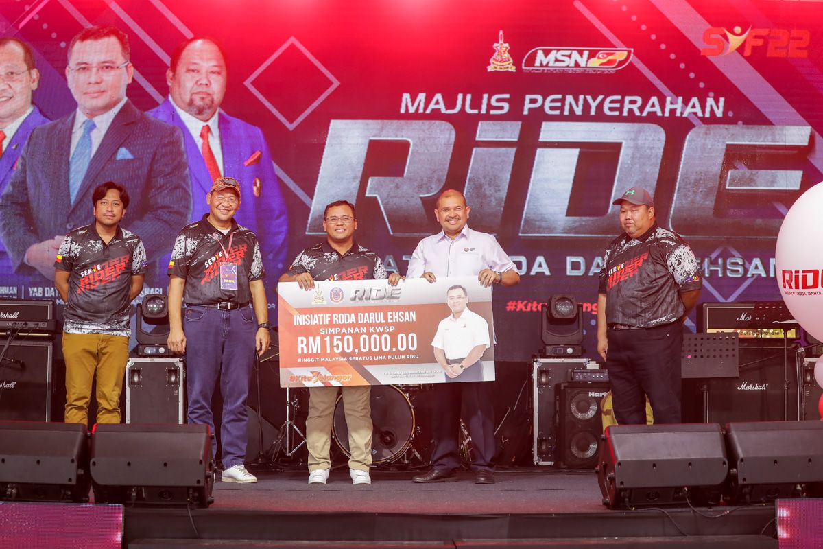 மாநில அரசின் ரைட் எனப்படும் திட்டத்தில் அங்கம் பெற்றுள்ள 6500 பேருக்கு தலா 50 வெள்ளி ஈ.பி.எப் சந்தா செலுத்தப்பட்டது