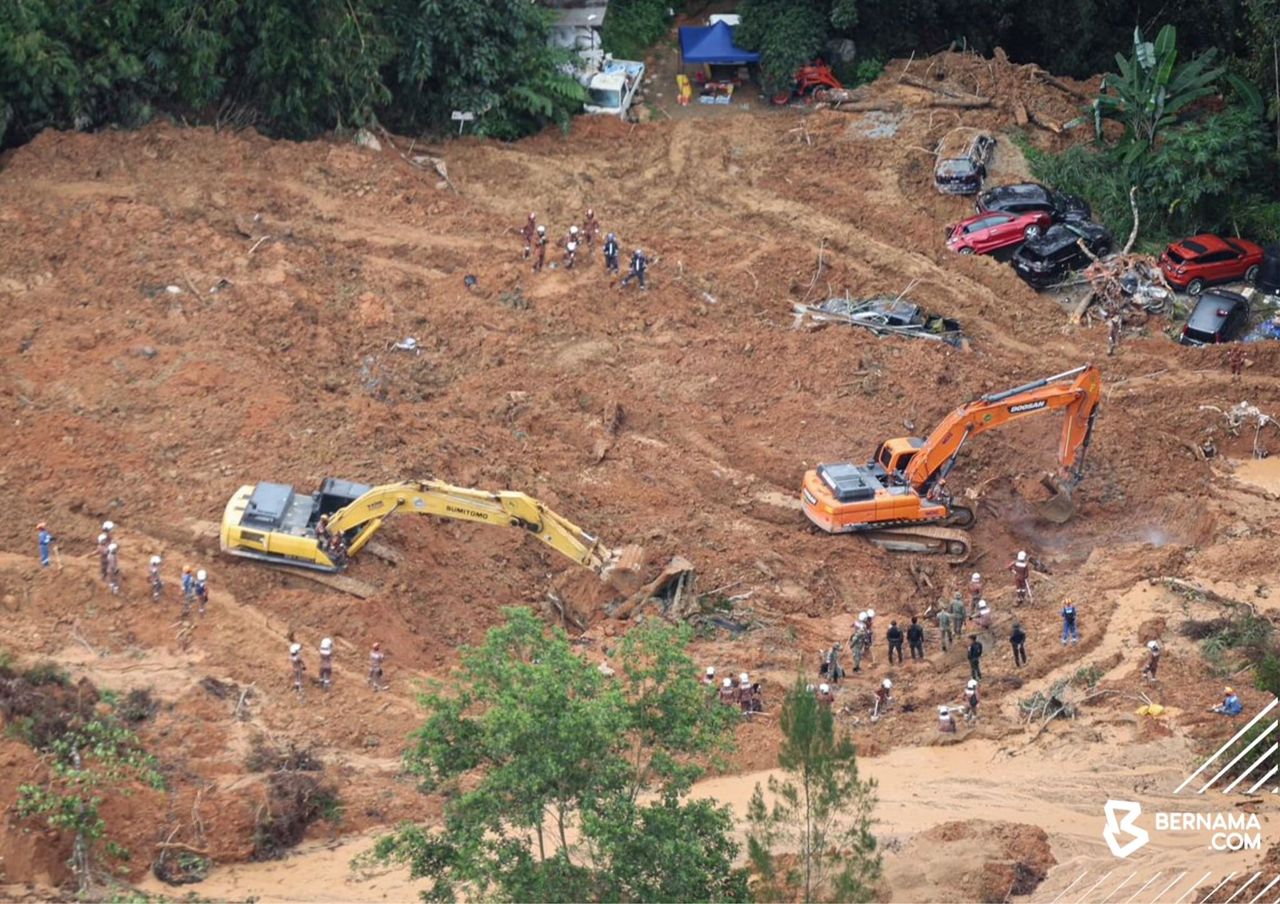 Penjawat awam ditahan disyaki curi barangan milik mangsa tanah runtuh Batang Kali