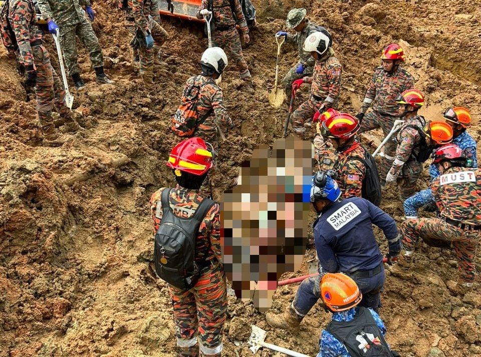 பத்தாங் காலி நிலச்சரிவு- மேலும் நால்வரின் உடல்கள் மீட்பு