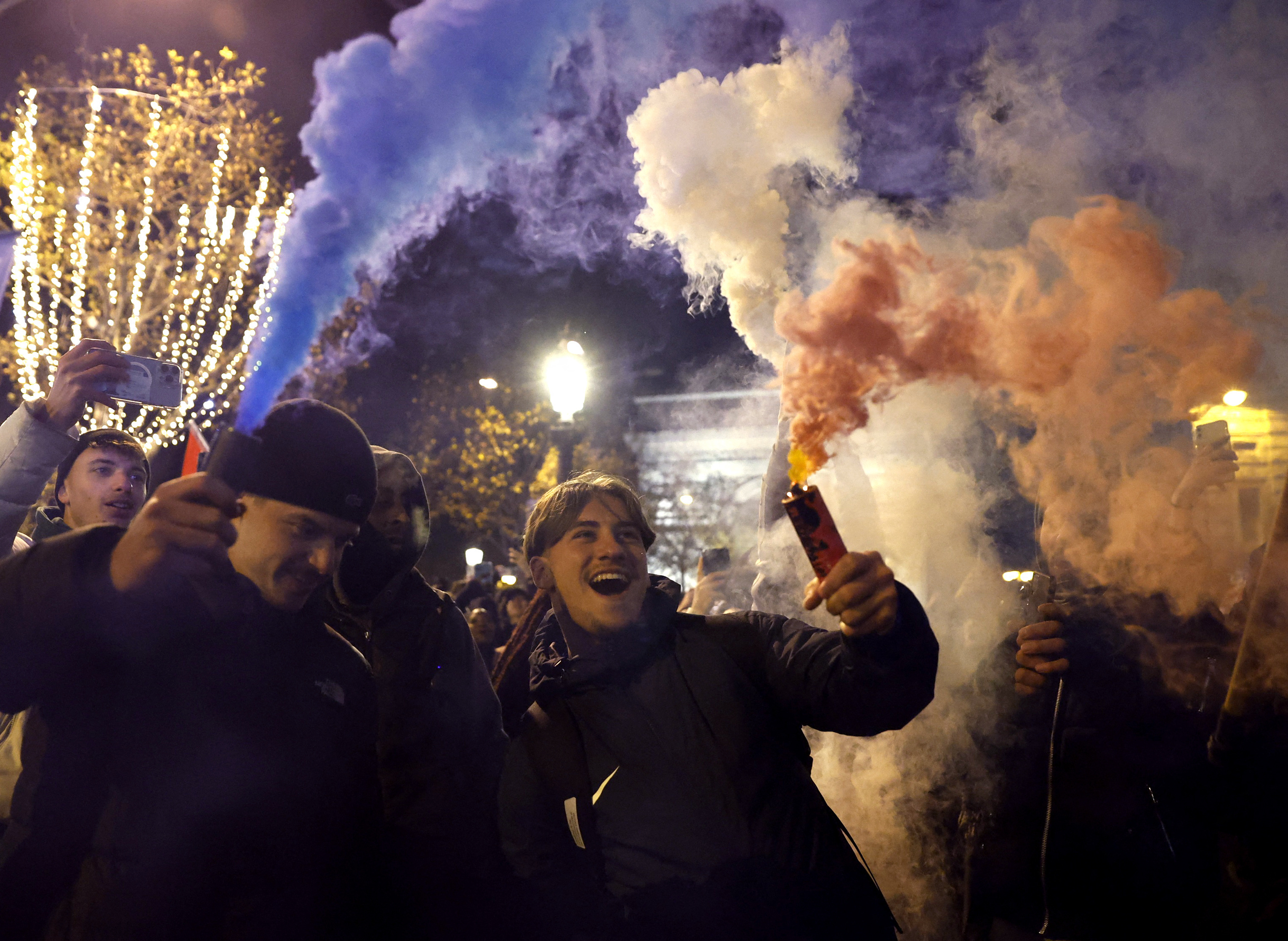 Paris celebrates win after high-stakes World Cup clash with Morocco