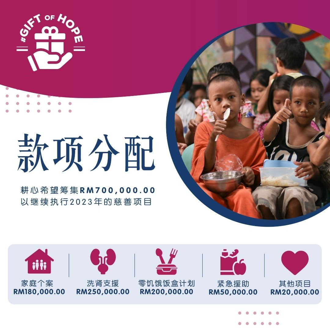 耕心冀筹70万慈善活动经费 百物腾涨善款恐不足应付