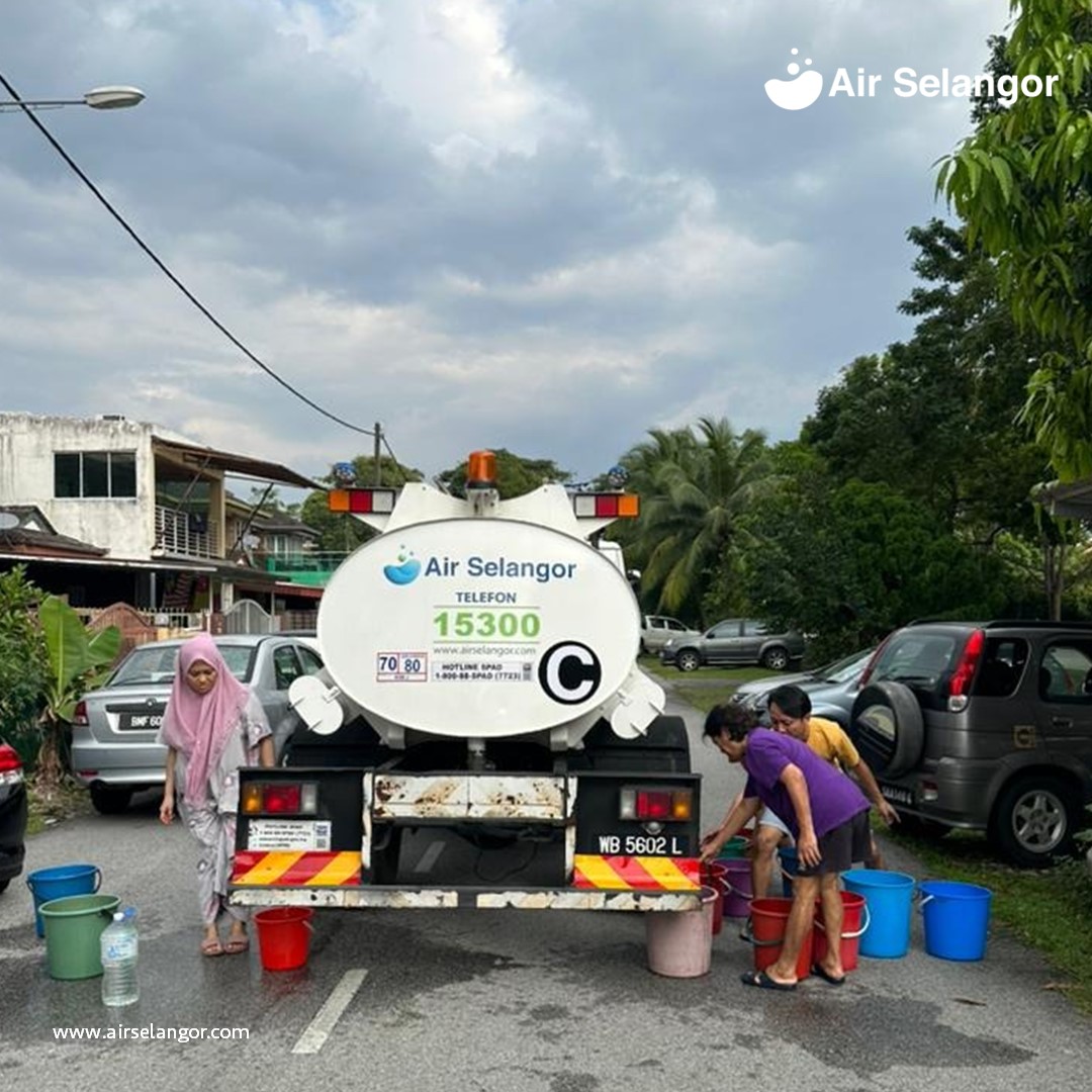 Status bekalan air pulih capai 75 peratus setakat 6 petang