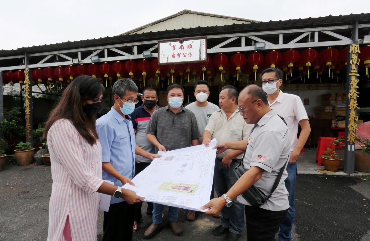 加影顺南宫建庙工程需小调整    加影市议员：确保按章行事不扰民