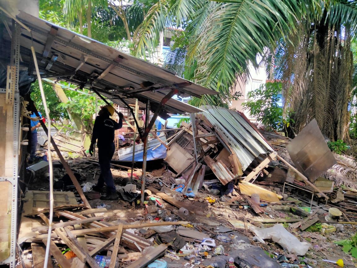 MPKL robohkan pondok simpan barang lusuh jadi tempat pembiakan nyamuk Aedes